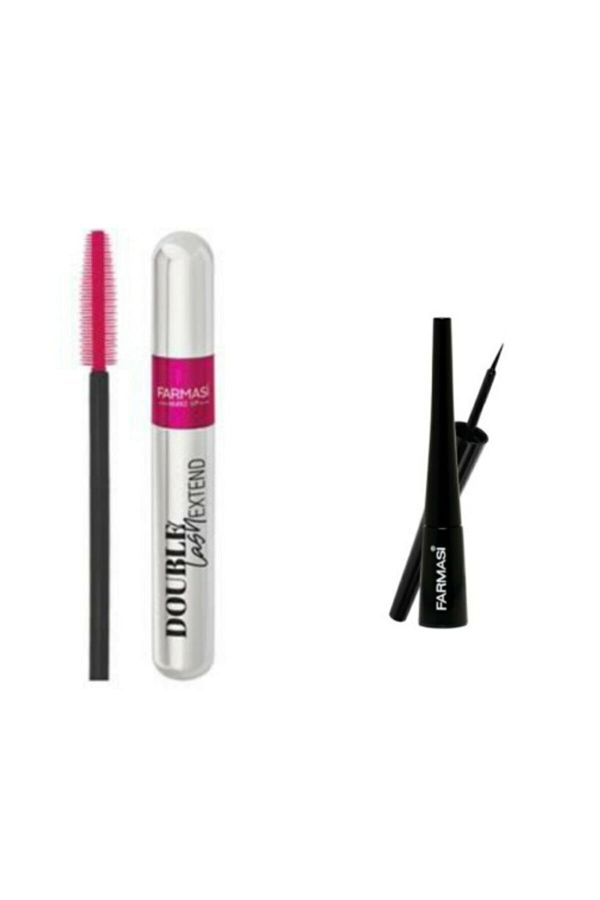 Farmasi-Double Lash Extend Double Effect Mascara + Deep Look Eyeliner 01 1