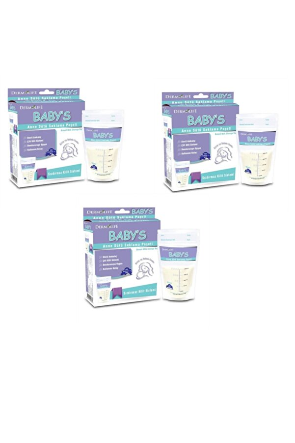 Dermolife Anne Sütü Saklama Poşeti
