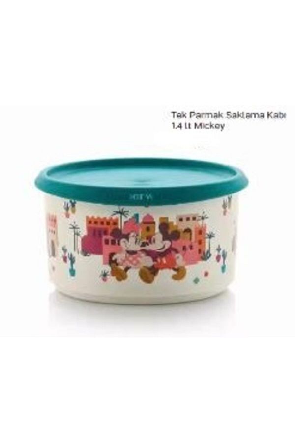 Tupperware-Mickey And Friends Single Finger 1.4lt Storage Container 1