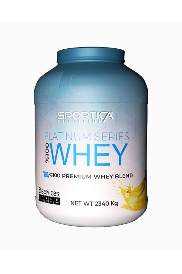 Sportica Nutrition-Platinum Series 2340 Gr Banana Whey Protein 1