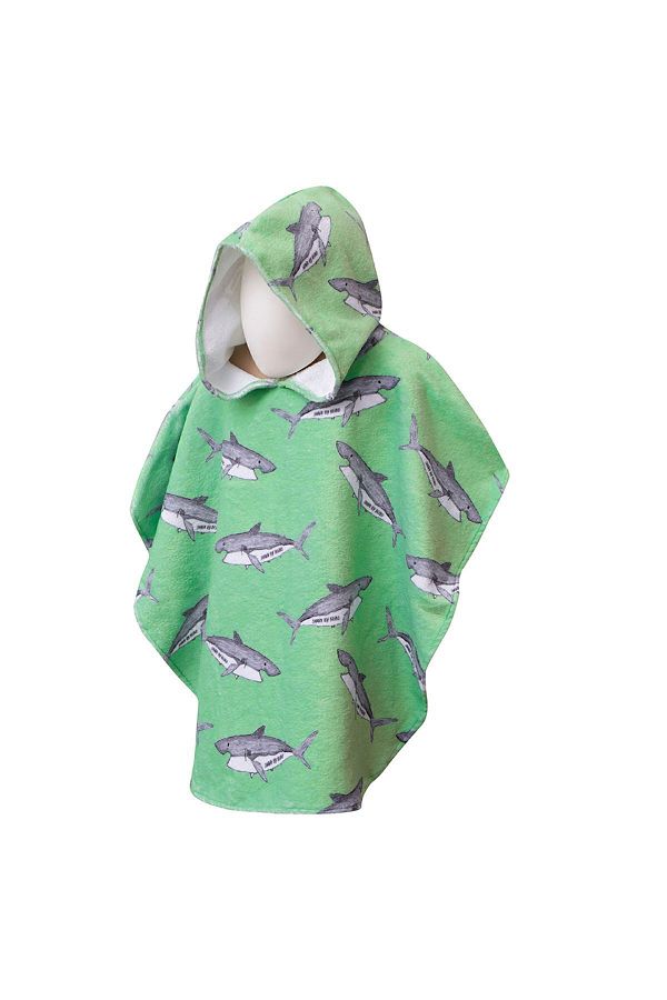 SLIPSTOP-Berko Mint Boy's Poncho 1