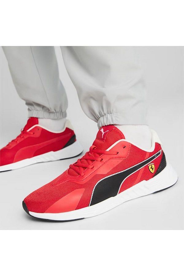 Puma Ferrari Tiburion Rosso Corsa BLACK Men s Casual Shoes Trendyol