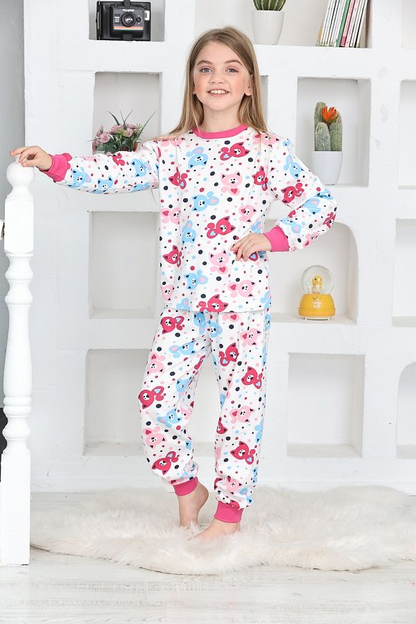 Girls cat pjs clearance