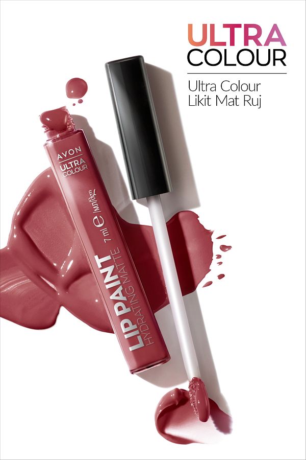 AVON-Ultra Color Liquid Matte Lipstick -Mauve Cocktail 1