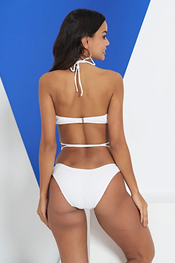 Cross neck bikini online