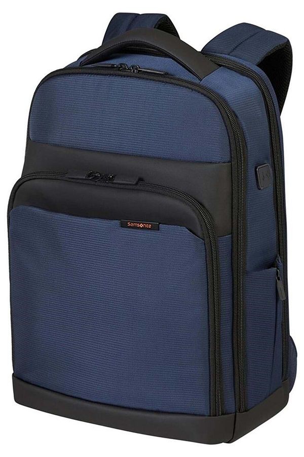 Samsonite-Mysight Kf9-01-003 14.1" Notebook Backpack - Blue with USB Port 1