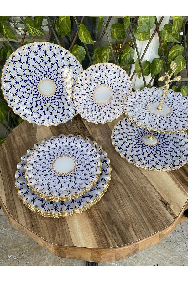 GÜRCÜGLASS-Breakfast Set 13 Pieces 1