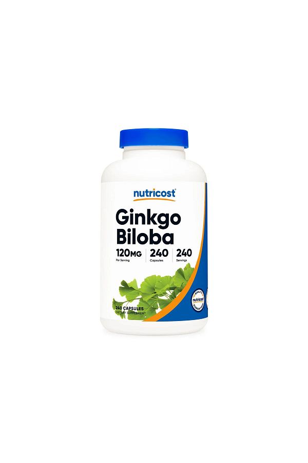 Nutricost-Ginkgo Biloba 120 mg 240 Capsules - Support, Blood Circulation and Memory Support 1