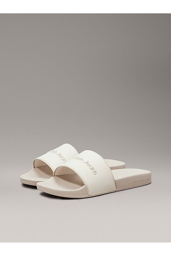 Calvin Klein Mules White Not specified Trendyol