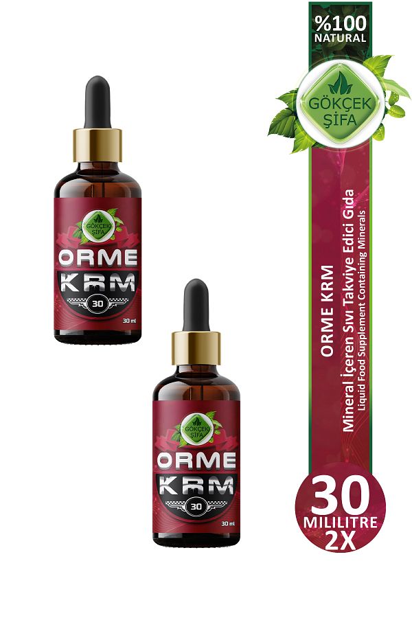 Gökçek Şifa-Ormus KRM - 30 ml.X 2 Conveyer Package 1