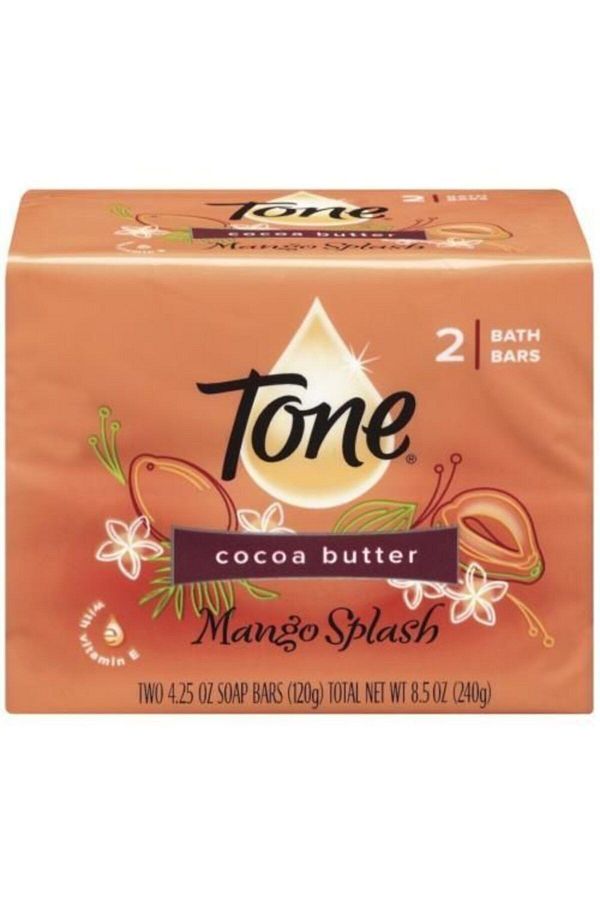 T-One-Tone Cocoa Butter and Mango Freshness Bath Soap 2 Pack 1