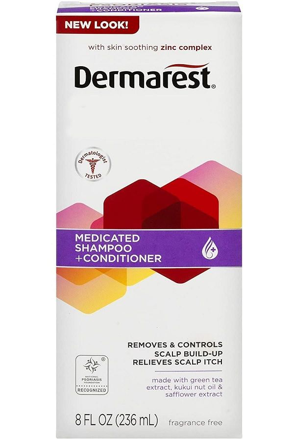 Dermarest-236ML Unscented Shampoo and Conditioner Set 1