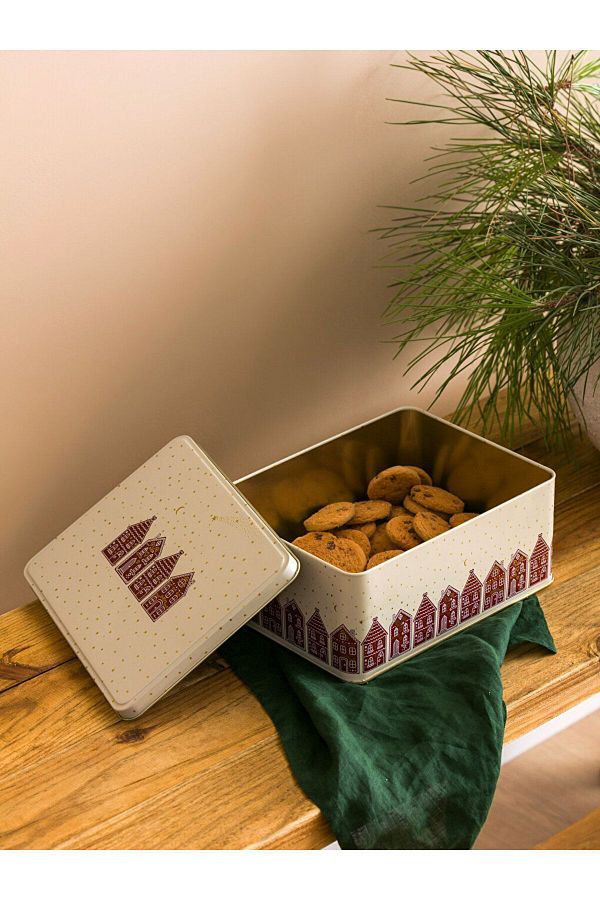 LC Waikiki-Lcw Home Metal Storage Container 22X10 cm 1