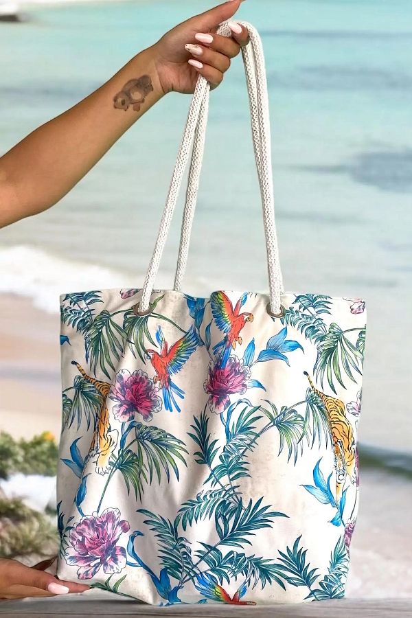 Animal beach bag cheap