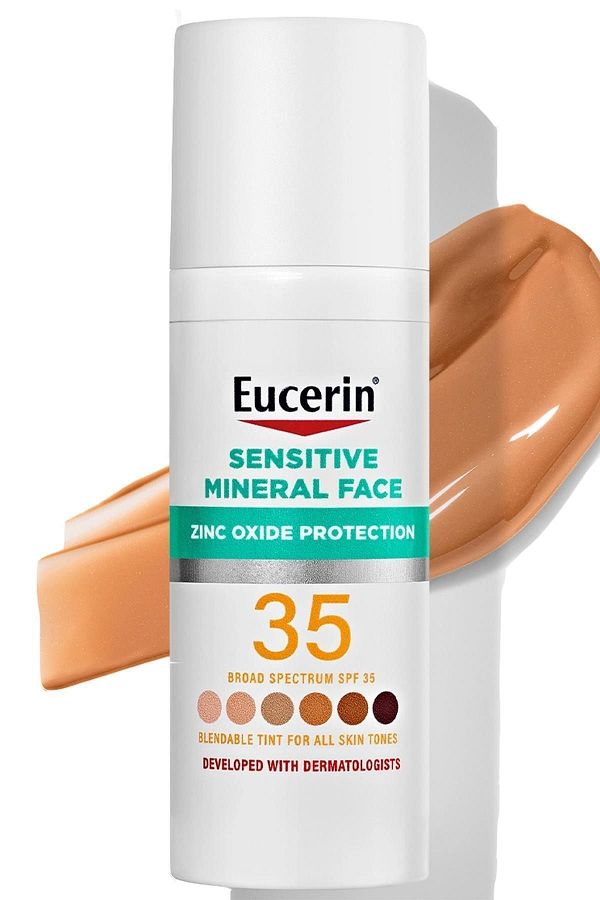 Eucerin-SPF35 Mineral Face Lotion - Sensitive Color, 50ML 1