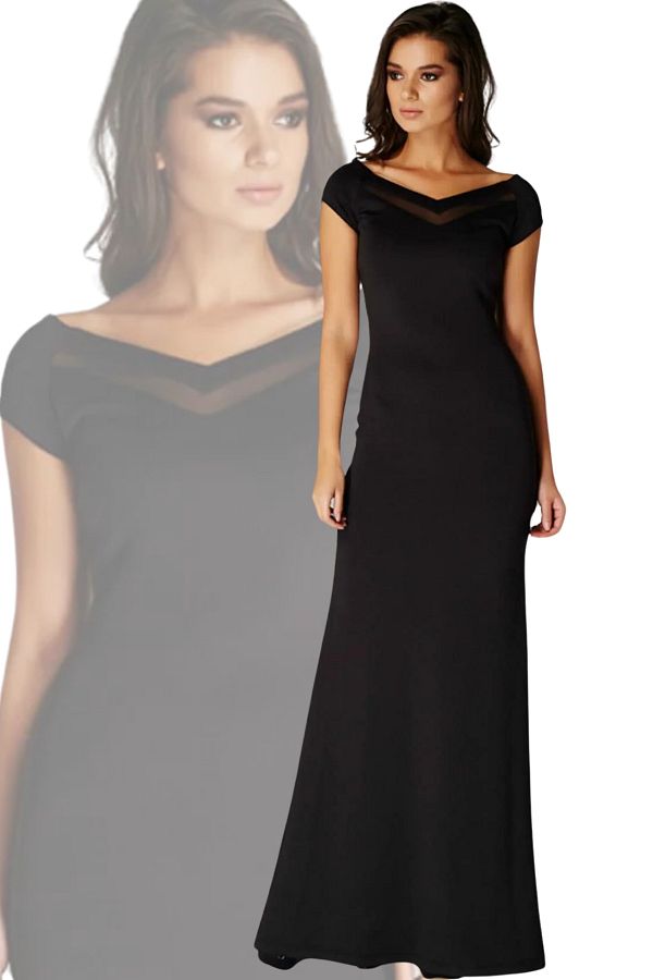 Laranor-Tulle Detailed Evening Dress 1