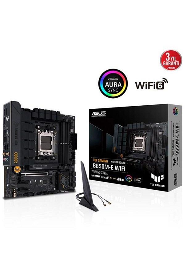 ASUS-TUF GAMING B650-E WIFI-6E DDR5 HDMI-DP PCIE 4.0 AM5 ATX 1