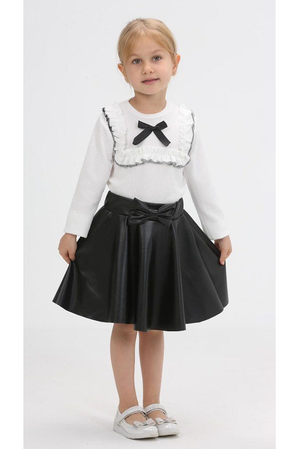 Leather skirt age 8 sales