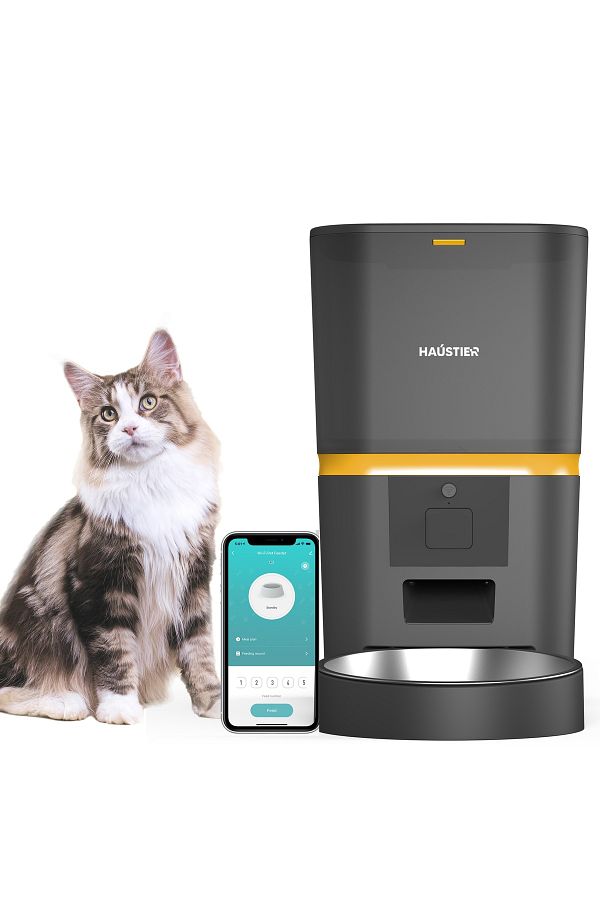 Haustier-Qq003-V2 Smart Cat/Dog Automatic Food Container, App Remote Control, Meal/Portion Planning 1