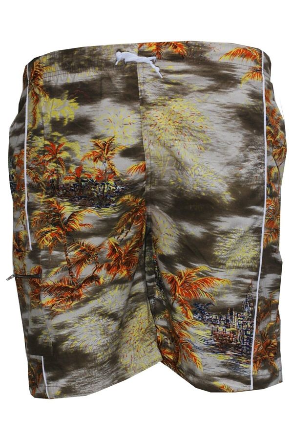 Lifeguard Plus Size Men s Swim Shorts Printed Trendyol
