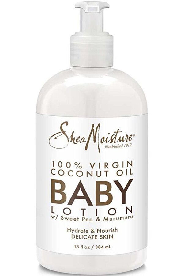 Shea Moisture Baby %100 Saf Hindistan Cevizi Yağlı Bebek Losyonu 384ml