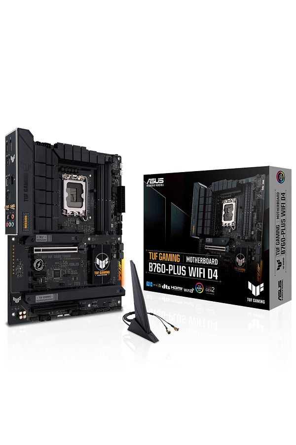 ASUS-Tuf Gaming B760 Plus WiFi D4 Intel B760 Socket 1700 5333mhz DDR4 3xm.2 ATX Motherboard 1