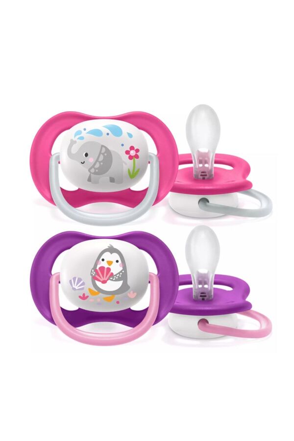 Philips Avent Philips Scf080-08 Ultra Air Animals Emzik 6-18 Ay Kız