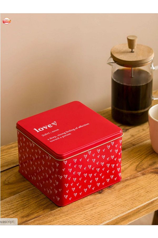 LC Waikiki-Lcw Home Printed Metal Storage Container 1