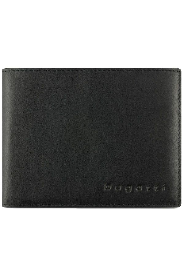 BUGATTI-Portofel Super Slim Protecție RFID Piele 12 cm 1
