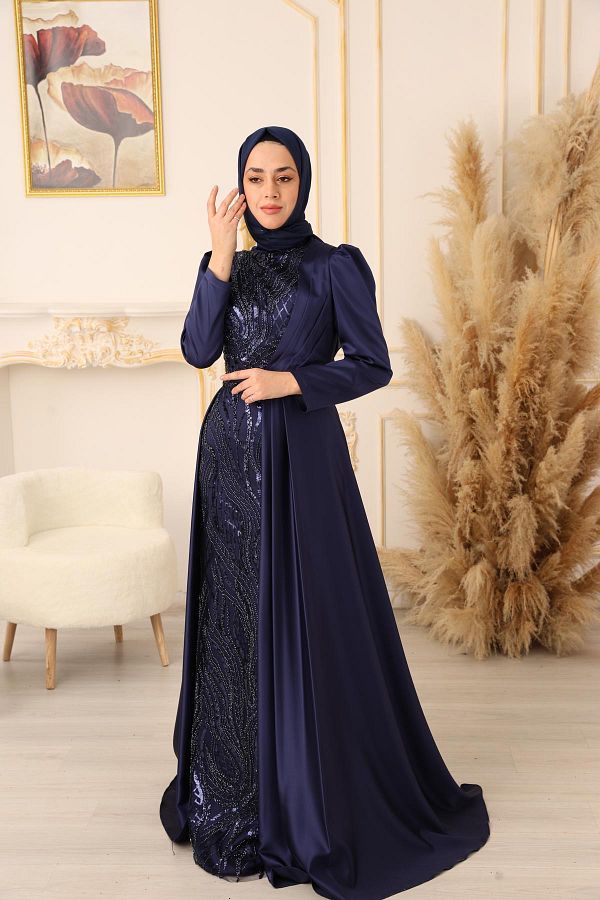 Hijab cape dress top