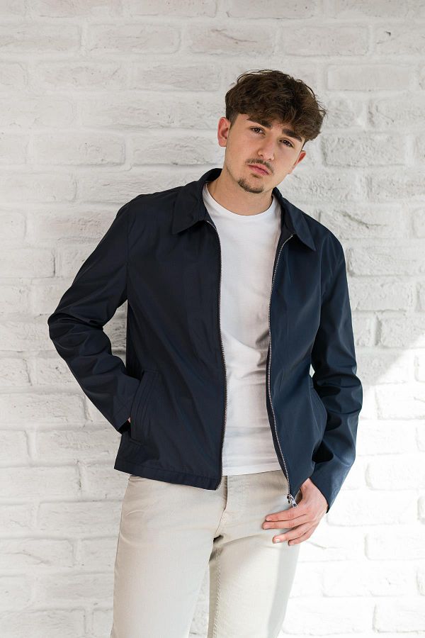 ADVANTE Lined and Zippered Collar Regular Fit Spring Jacket Trendyol
