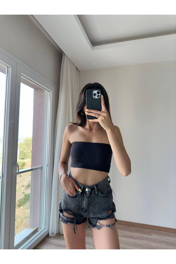 Bustier bleu shop