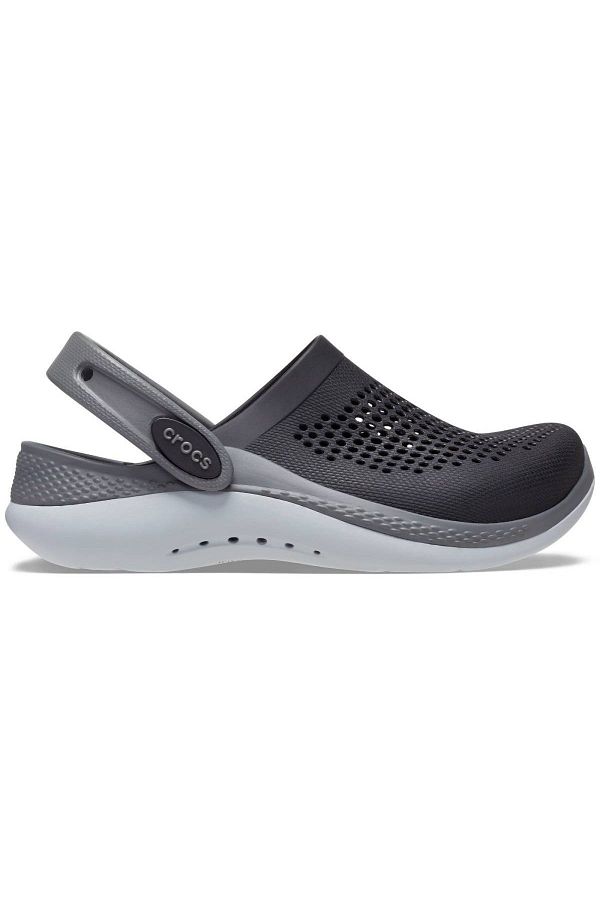 Crocs Literide 360 Clog K Slippers Sandals Black Slate Gray Trendyol