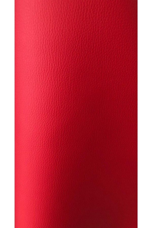Yerli-Artificial Leather Red Meters Fabrics Ideal for Furniture and Auto Upholstery 1