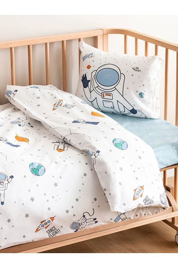 LC Waikiki Lcw Home Patterned Cotton Baby Bedding Set Trendyol