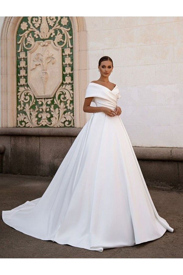 Bridal Store Wedding Dress White Strapless Trendyol