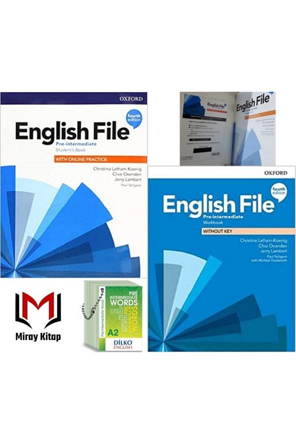 OXFORD UNIVERSITY PRESS-English File Pre-Intermediate Code Word Card Set 1
