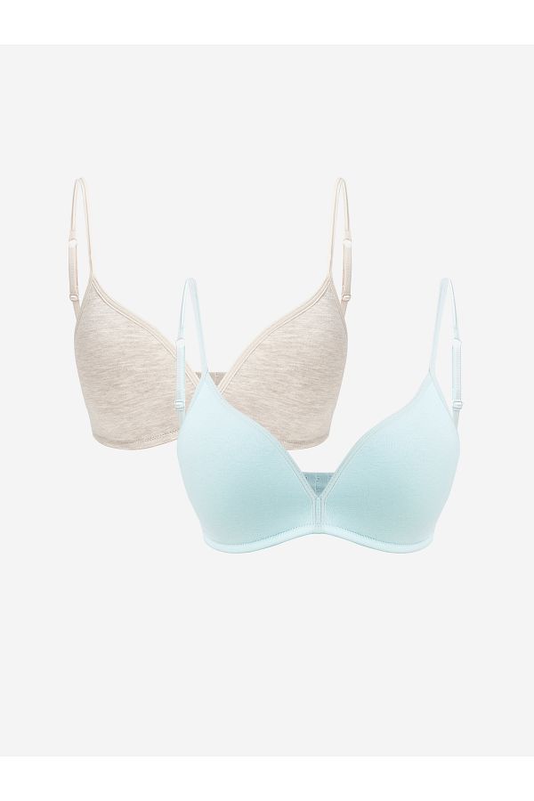 LC Waikiki-Pack of 2 - Straight First Bra Without Underwire and Padding 1