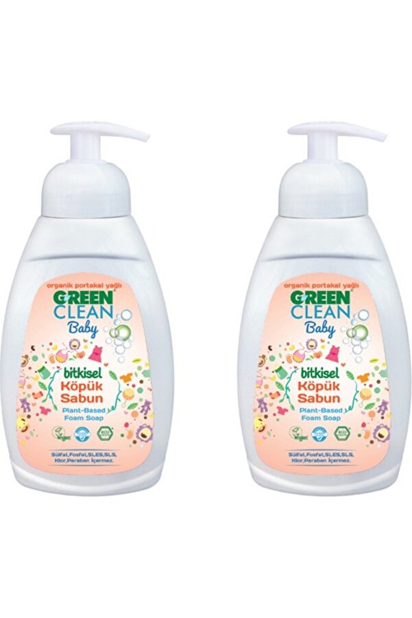 Genel Markalar Baby Organik Portakal Yağlı Köpük Sabun 450 Ml 2'li Paket