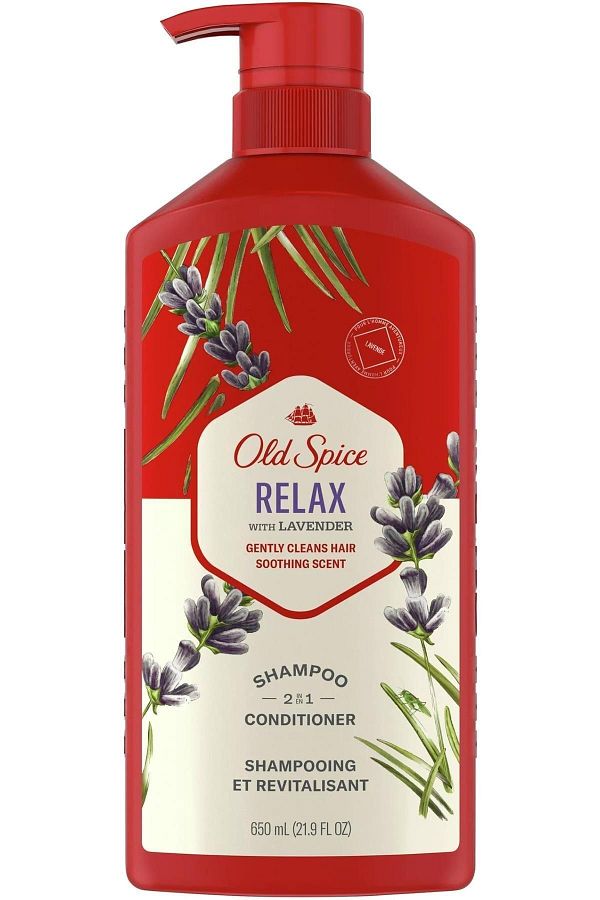 Old Spice-Lavender Relax 2in1 Shampoo and Conditioner - 650ml 1
