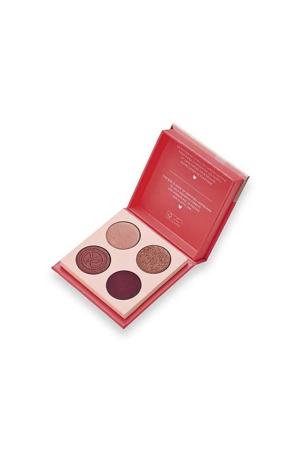 Yves Rocher-5.9 gr Vegan Eyeshadow Palette - Set of 4 with Metallic, Pearlescent and Matte Finishes 1