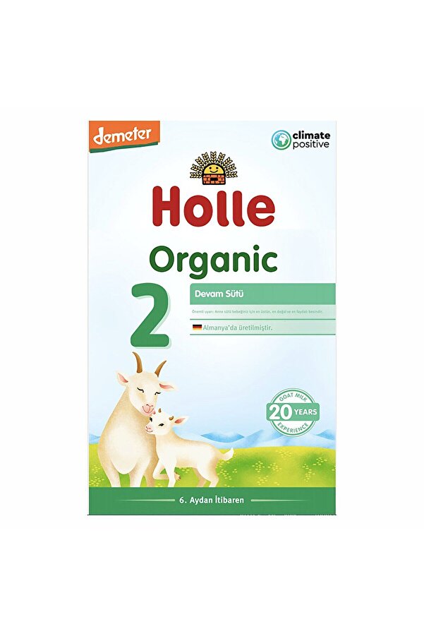 Holle Organik Keçi Sütlü Devam Sütü 400 gr 6 Ay No Color 2