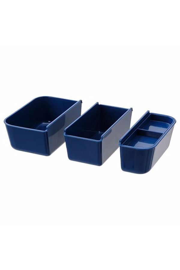 IKEA-365+ Storage Container Insert, Dark Blue 1
