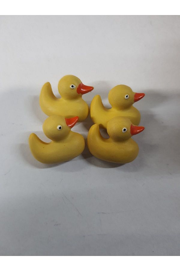 serpildüğme-Decorative Button - Baby button - duck button 4 pieces 1