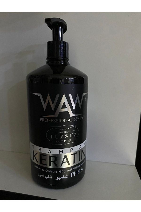 WAW-1000ml Keratin Extract Salt-Free Shampoo 1