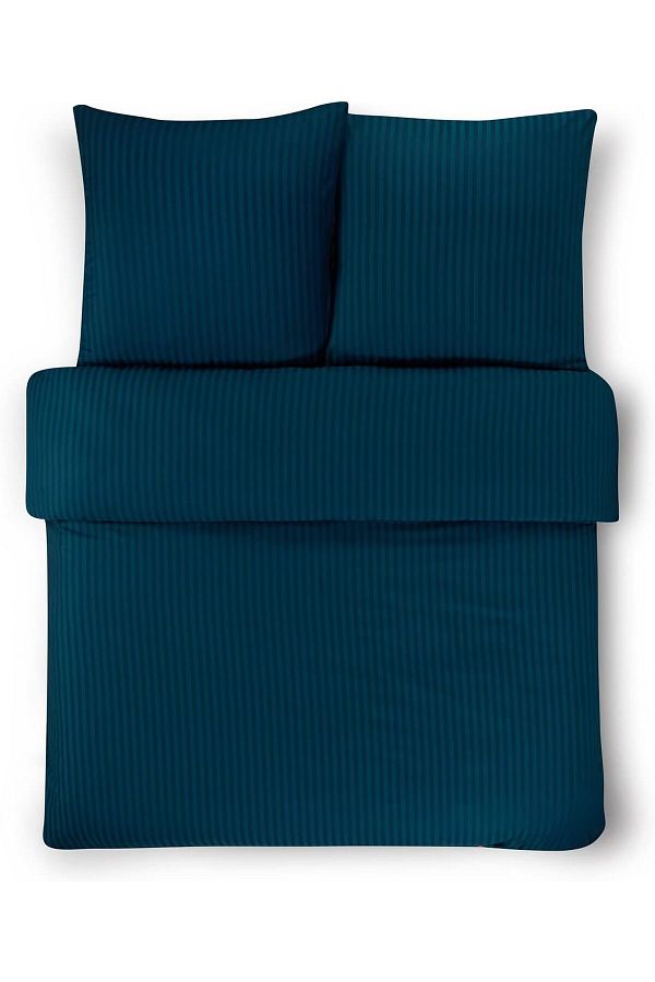 Stupendo-Satin Bettwäsche Bettgarnitur Set Bettbezug 155x200 cm-1 x Kissenbezug 80x80 cm mit Reißverschluss Damast 1