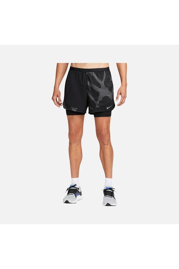 Nike Men s Running Shorts Dri Fit Stride 13cm Brief Lined Black Tights Sports Running Shorts dq4761 Trendyol