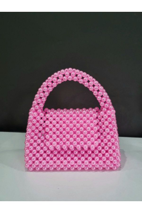 JEWELRY Pink Pearl Bead Bag Trendyol