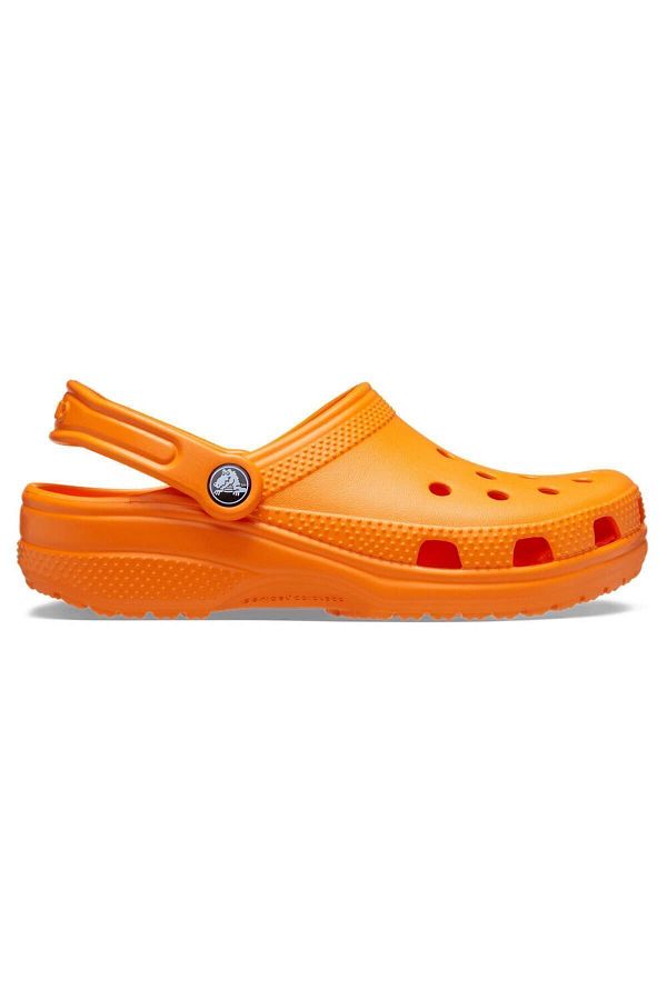 Crocs orange flip flops shop