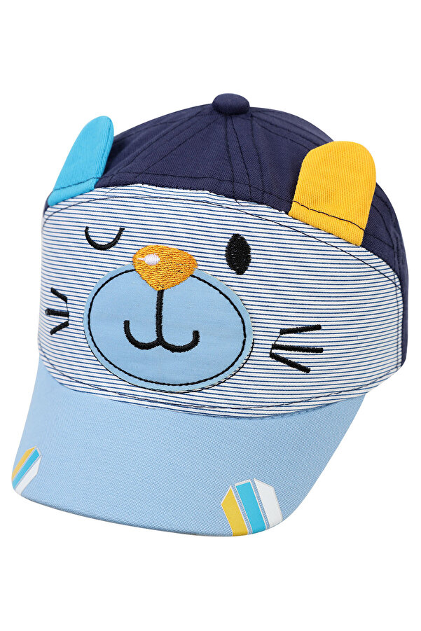 Civil Baby Erkek Bebek Kep Şapka 0-24 Ay Lacivert